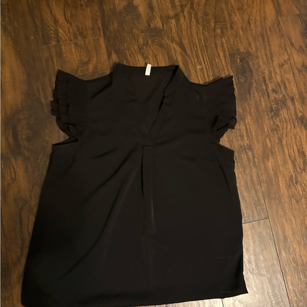 Elegant Black Women's Top